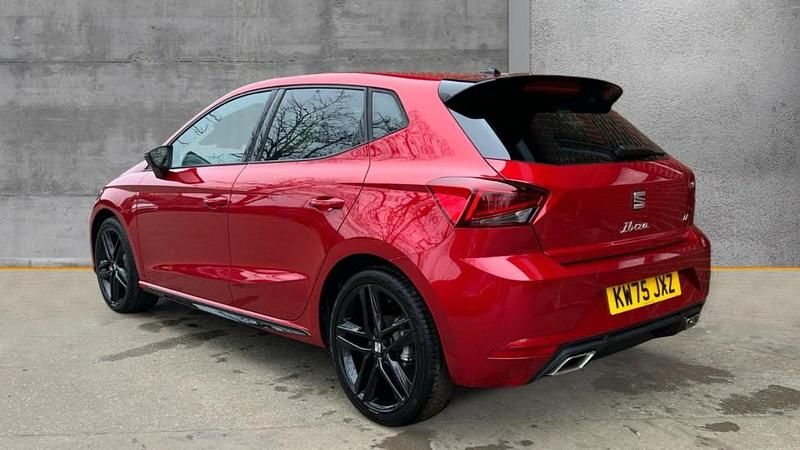 New Seat Ibiza Black Edition 115 HP (84 kW) 2025 Red Hatchback