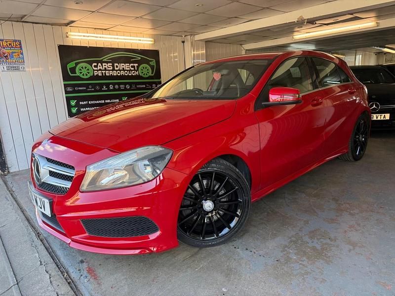 Used Mercedes A250 AMG 2014 Red Hatchback