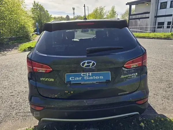 Used Hyundai Santa Fe Premium 194 HP (142 kW) 2014 Blue SUV