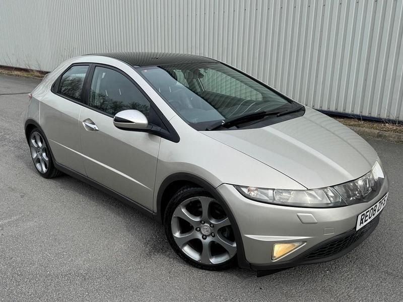Used Honda Civic EX 138 HP (101 kW) 2008 Silver Hatchback
