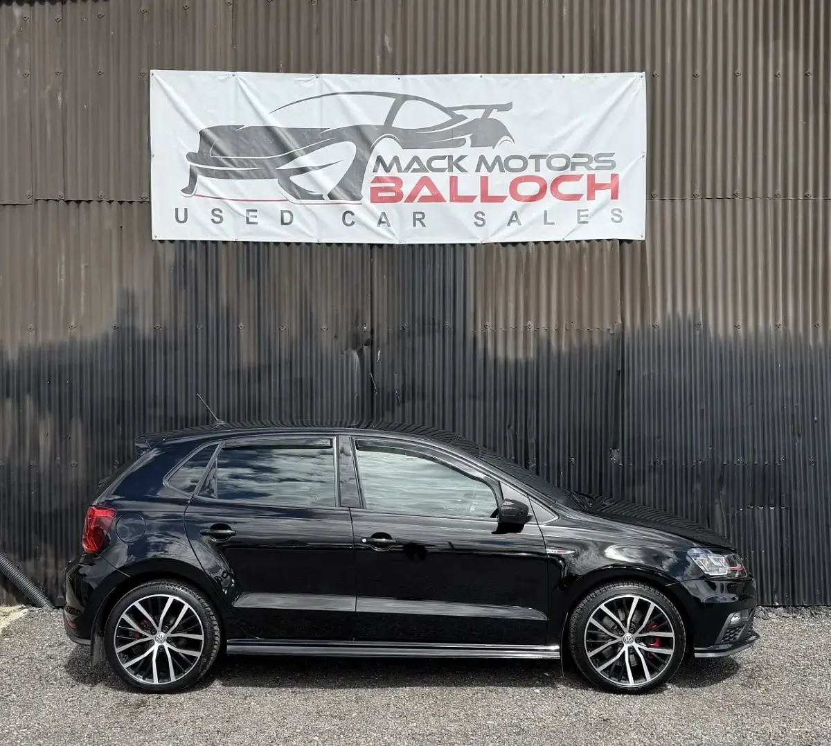 Begagnad VW Polo GTI 2017 Svart Halvkombi