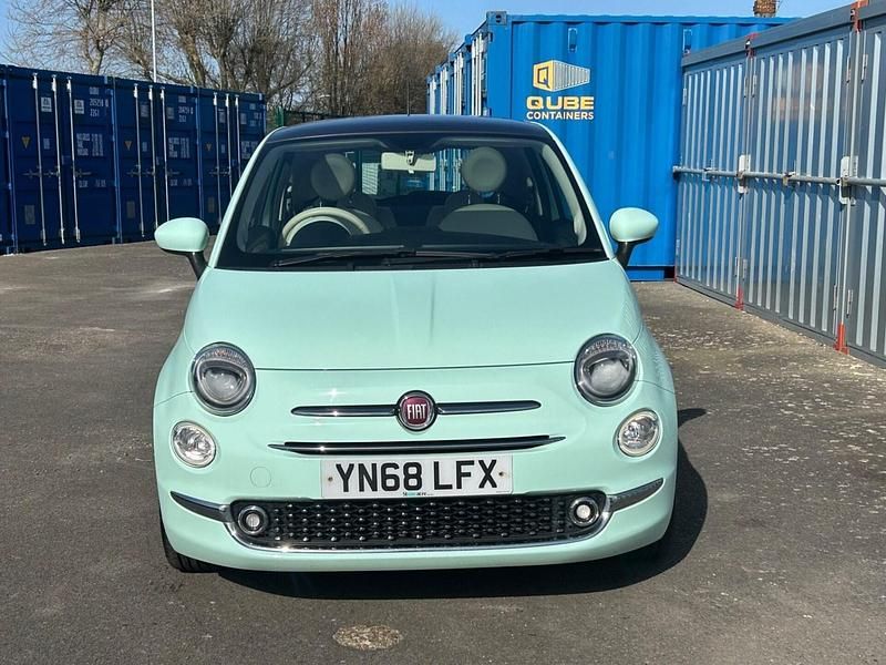 Used Fiat 500 Lounge 69 HP (50 kW) 2018 Green Hatchback
