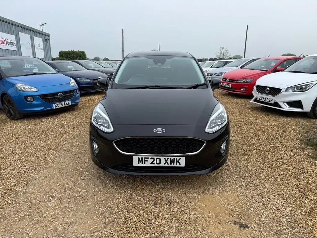 Used Ford Fiesta Trend 95 HP (69 kW) 2020 Black Hatchback