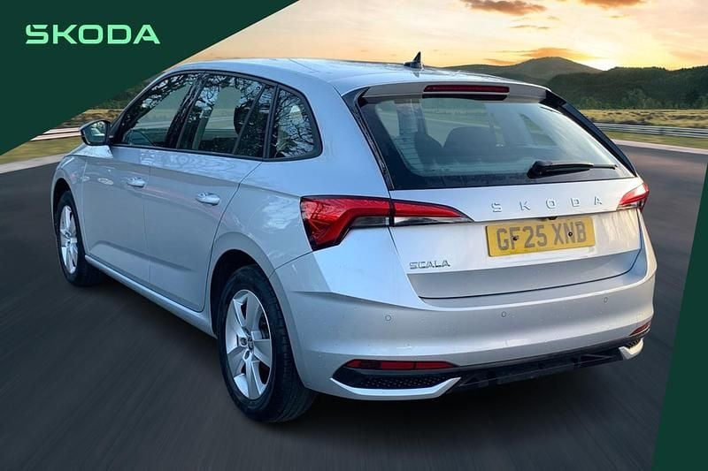 Used Skoda Scala SE 115 HP (84 kW) 2025 Silver Hatchback