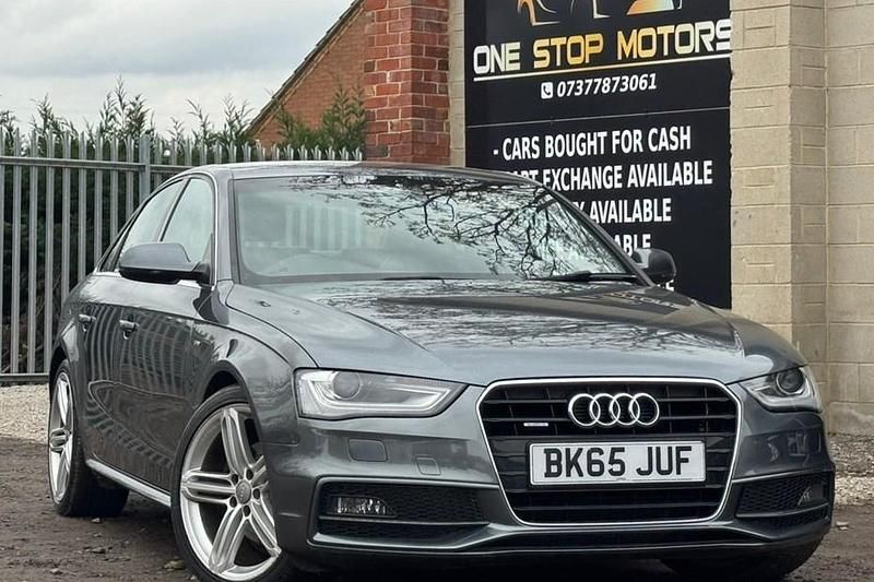 Used Audi A4 S-Line 190 HP (139 kW) 2015 Grey Sedan