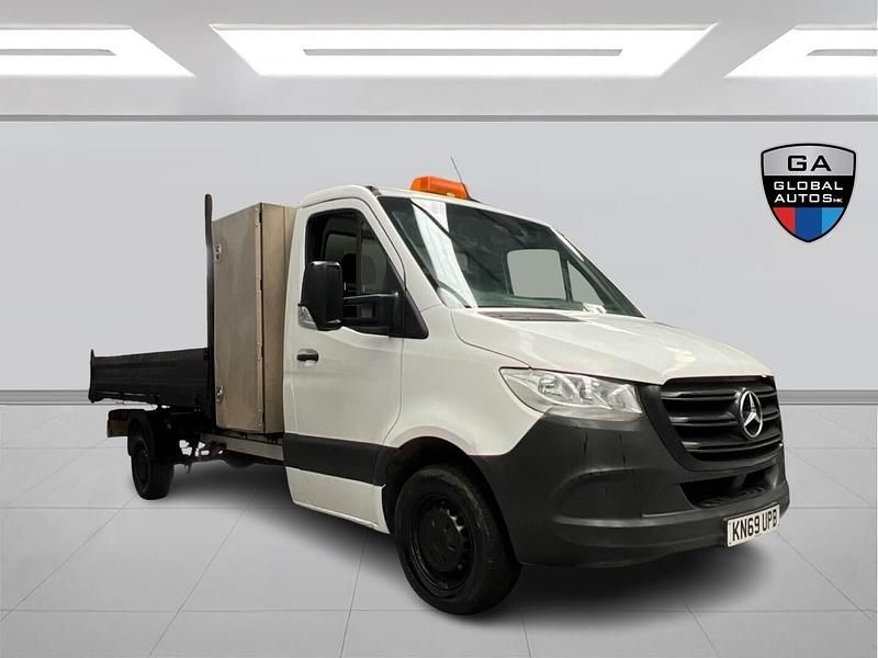 Begagnad Mercedes Sprinter 2019 Vit Van