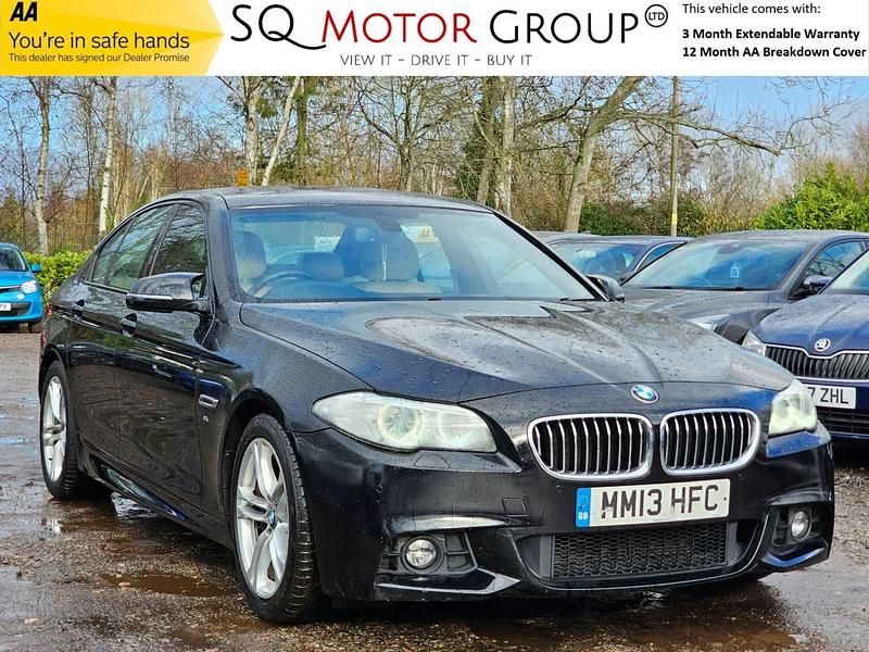 Used BMW 518 M Sport 2013 Black Sedan