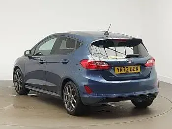 Used Ford Fiesta ST-Line 100 HP (73 kW) 2022 Blue Hatchback