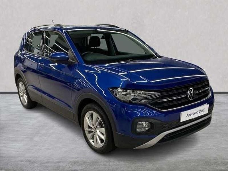 Blue Used 2023 VW T-Cross SE SUV | £16,999 (Fair price) - Image 1/4