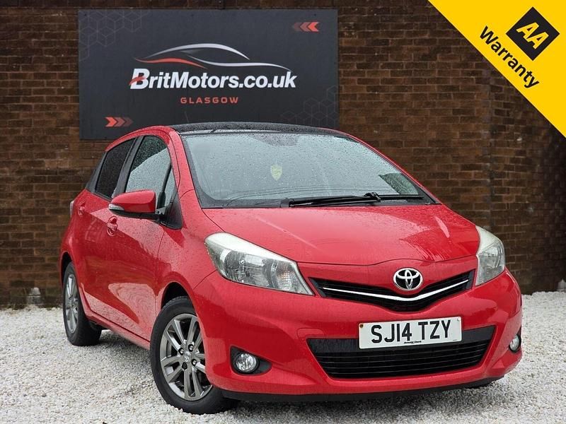 Red Used 2014 Toyota Yaris Plus Hatchback | £6,495 (Good price) - Image 1/4
