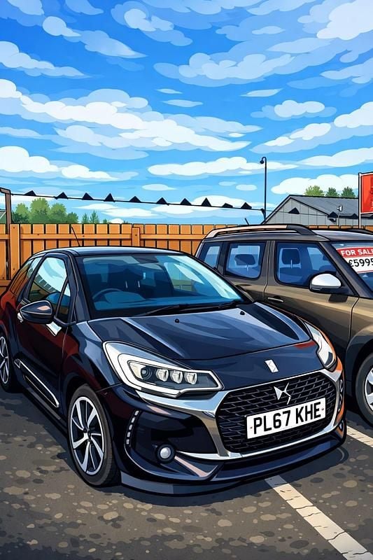 Used DS Automobiles DS3 Prestige 2018 Blue Hatchback