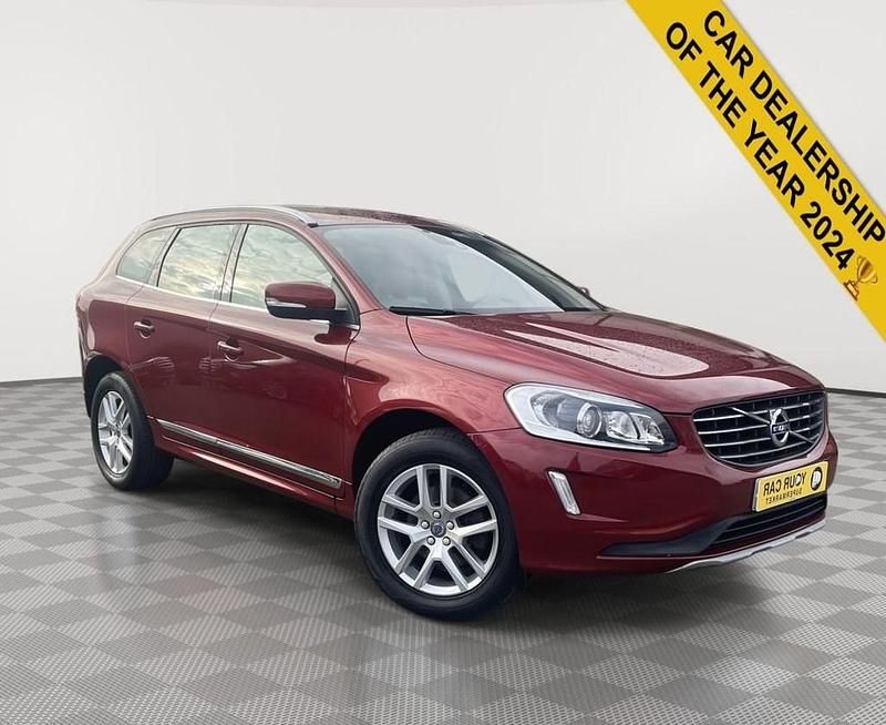 Red Used 2016 Volvo XC60 SE Lux SUV | £10,498 (Good price) - Image 1/4