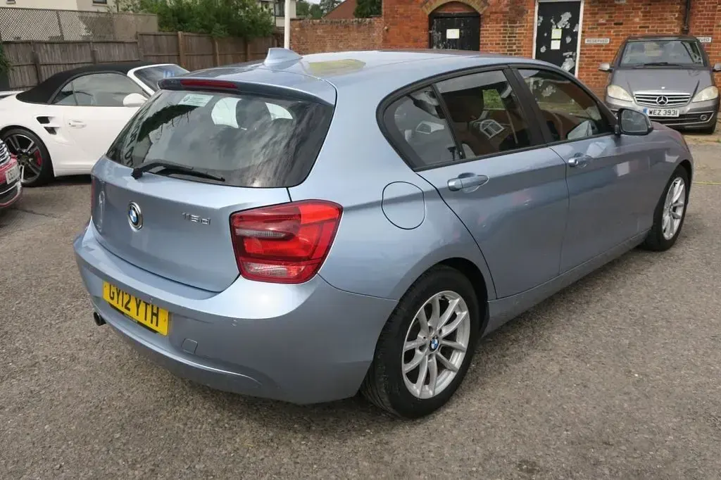 Used BMW 116 Efficient Dynamics 114 HP (83 kW) 2012 Blue Hatchback