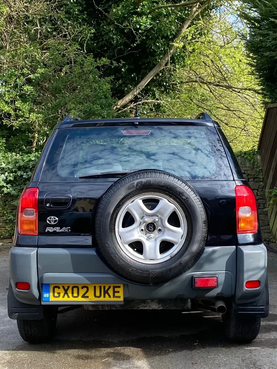 Usado Toyota RAV4 2002 Negro SUV