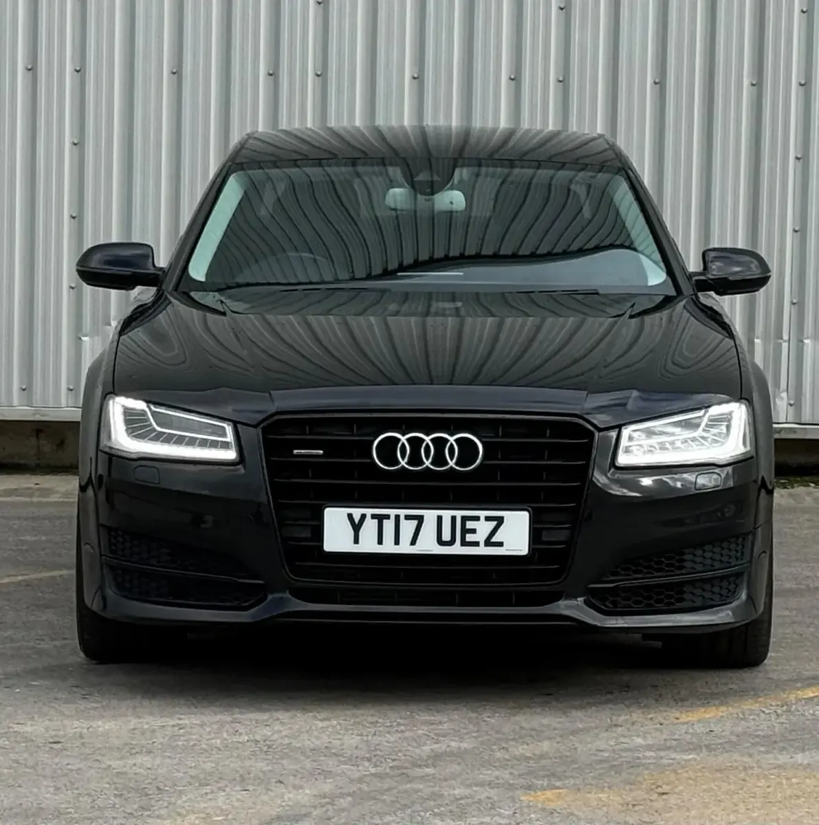 Used Audi A8 Black Edition 262 HP (192 kW) 2017 Black Sedan