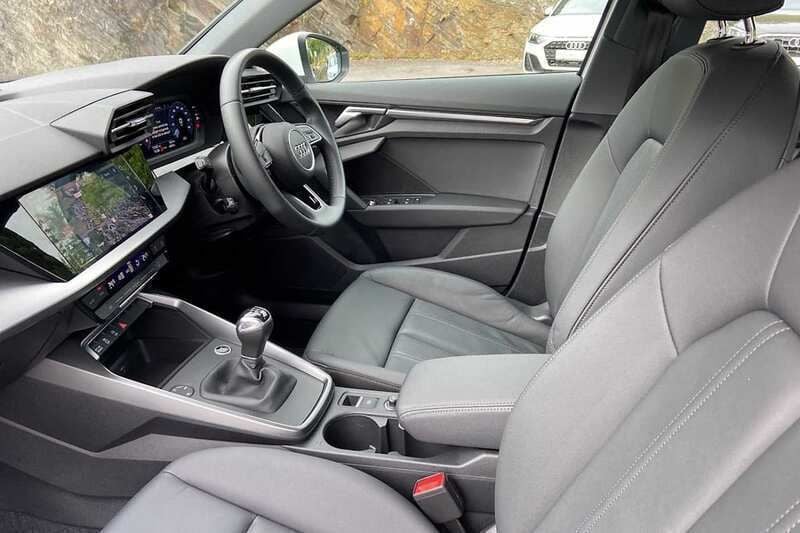 Used Audi A3 Sport 110 HP (80 kW) 2022 White Hatchback