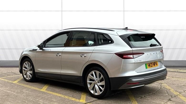 Used Skoda Enyaq iV Suite 131 kW (179 HP) 2021 Silver SUV