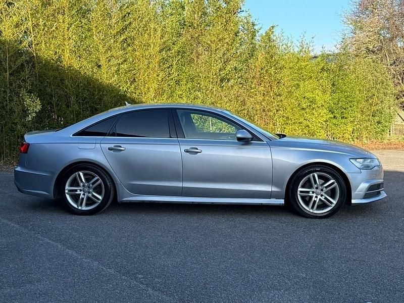 Used Audi A6 S-Line 190 HP (139 kW) 2015 Silver Sedan