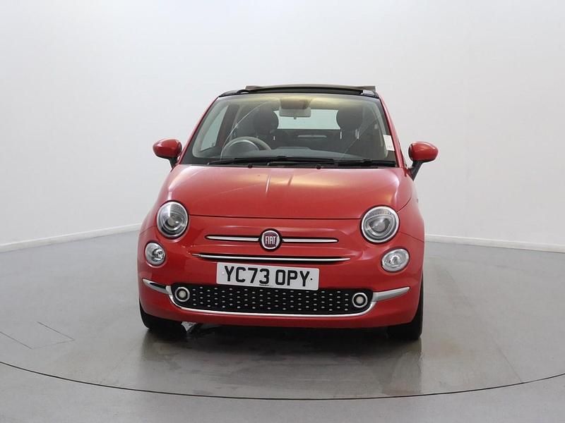 Used Fiat 500 70 HP (51 kW) 2023 Orange Cabriolet