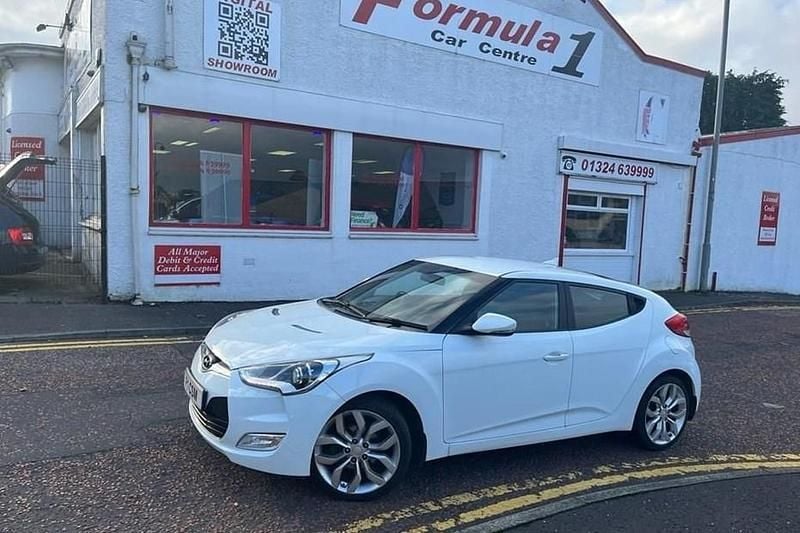 Used Hyundai Veloster 138 HP (101 kW) 2014 White Hatchback