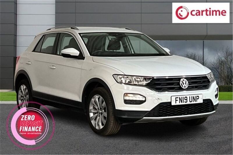 White Used 2019 VW T-Roc SE SUV | £16,995 (Fair price) - Image 1/3