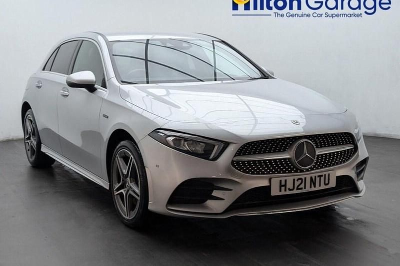Silver Used 2021 Mercedes A250 AMG Line Premium Hatchback | £17,350 (Fair price) - Image 1/1