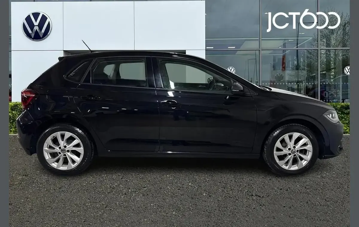 Used VW Polo Style 95 HP (69 kW) 2023 Black Hatchback