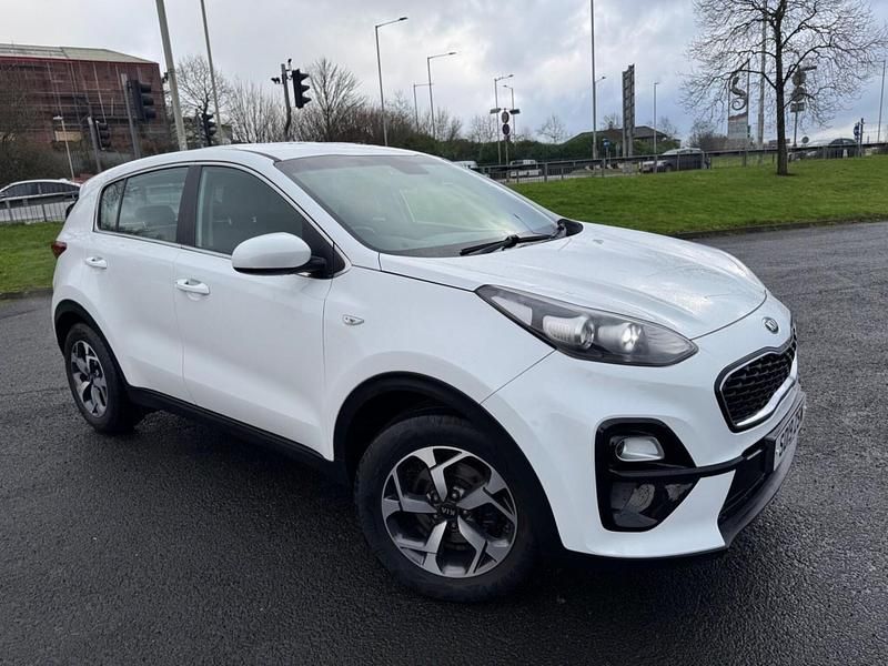 Begagnad Kia Sportage 2019 Vit SUV