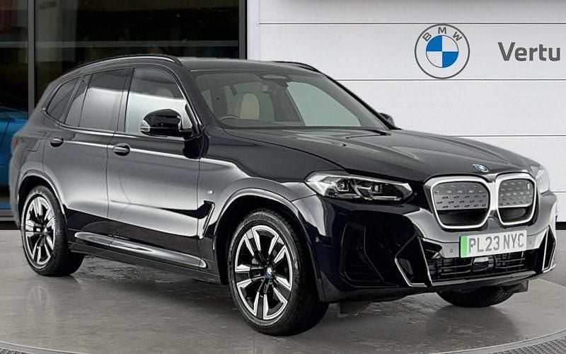 Black Used 2023 BMW iX3 M Sport SUV | £31,448 (Fair price) - Image 1/4