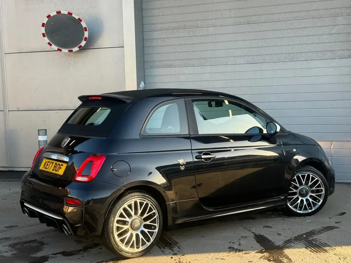 Used Abarth 595 2017 Black Cabriolet