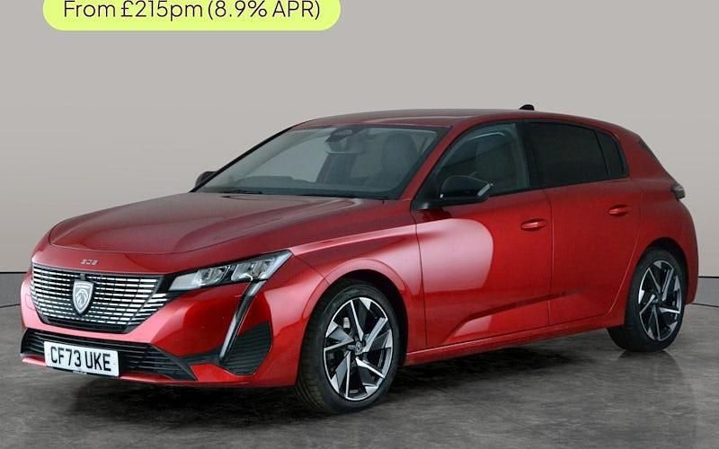 Used Peugeot 308 Allure Premium 131 HP (96 kW) 2023 Red Hatchback