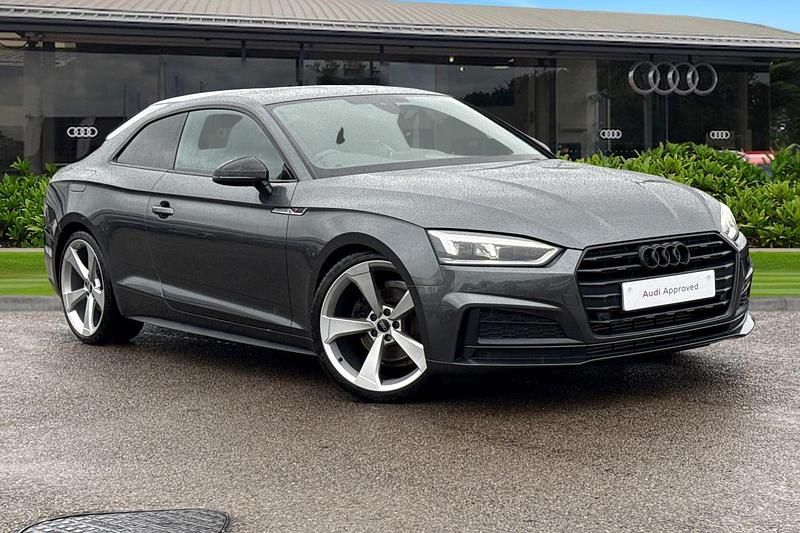 Grey Used 2020 Audi A5 Black Edition Coupe | £18,490 (Good price) - Image 1/4