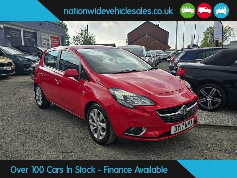 Red Used 2017 Vauxhall Corsa SRi Hatchback | £5,408 (Fair price) - Image 1/4