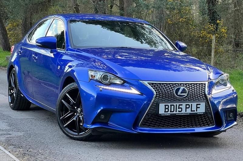 Used Lexus IS300h Sport Line 2015 Blue Sedan