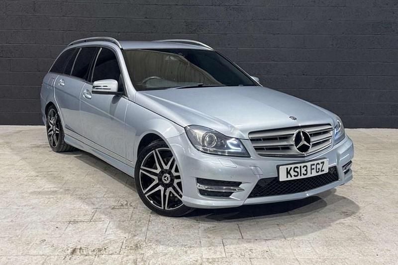 Silver Used 2013 Mercedes C350 AMG Estate | £8,995 (Fair price) - Image 1/1