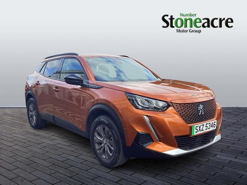 Orange Used 2023 Peugeot e-2008 Active+ SUV | £13,990 (Good price) - Image 1/4