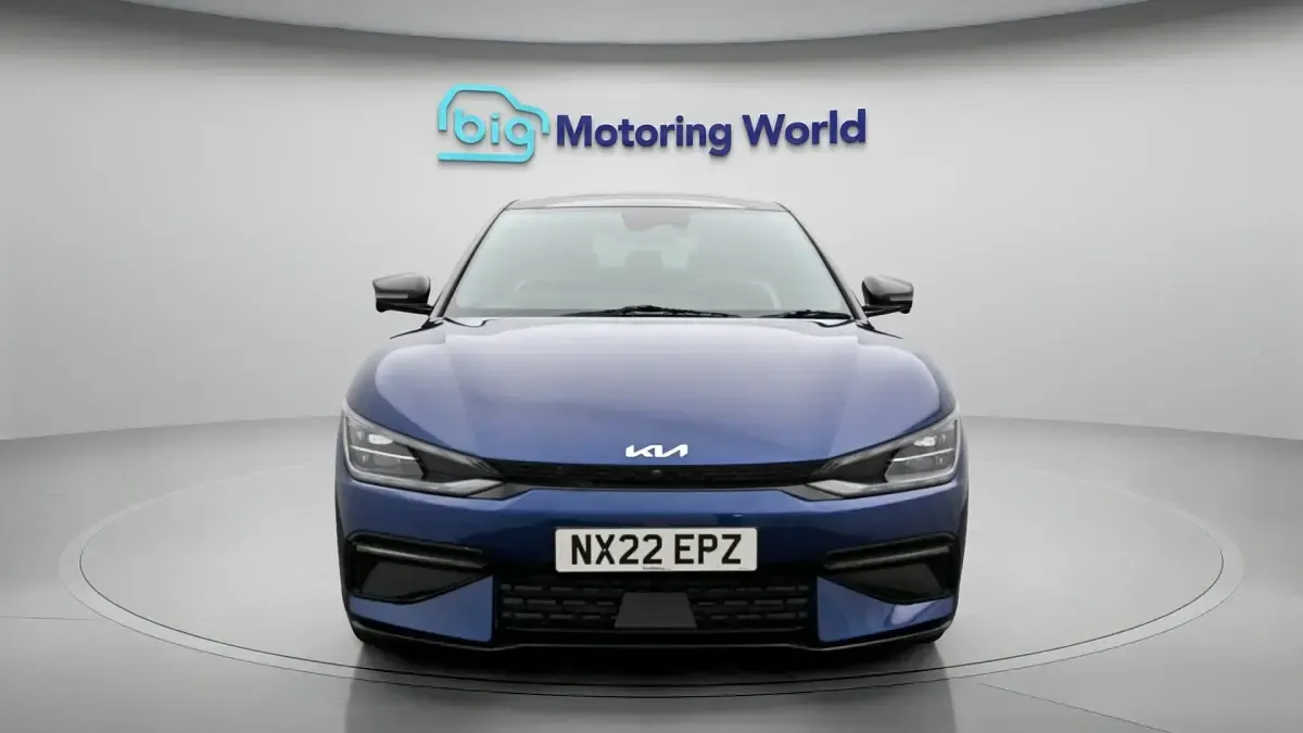 Used Kia EV6 GT-Line S 166 kW (226 HP) 2022 Blue SUV