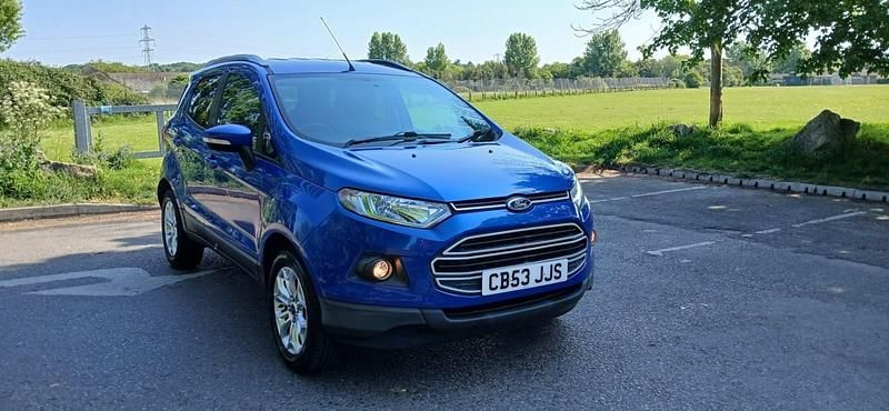 Used Ford Ecosport Zetec 2016 Blue SUV
