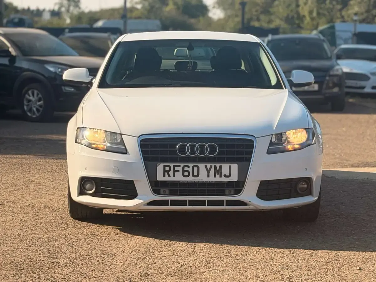 Used Audi A4 Design 136 HP (100 kW) 2010 White Sedan