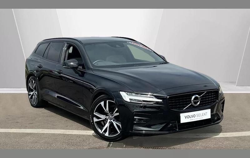 Black Used 2021 Volvo V60 R-Design Estate | £25,450 (A bit pricey) - Image 1/4