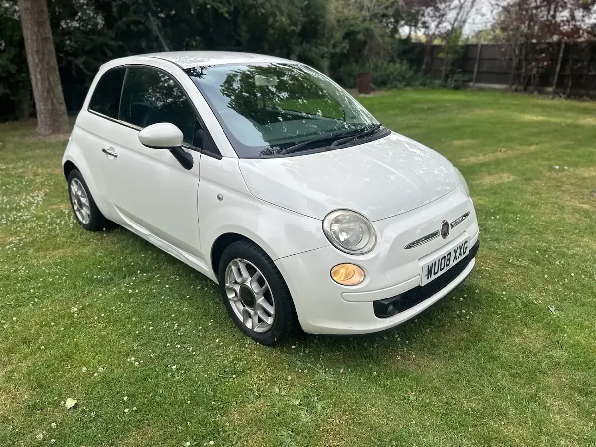 Used Fiat 500 Sport 2008 White Hatchback