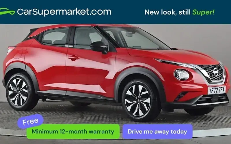 Usado Nissan Juke Acenta 114 HP (83 kW) 2022 SUV