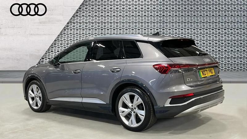 Used Audi Q4 e-tron S-Line 150 kW (204 HP) 2021 Grey SUV