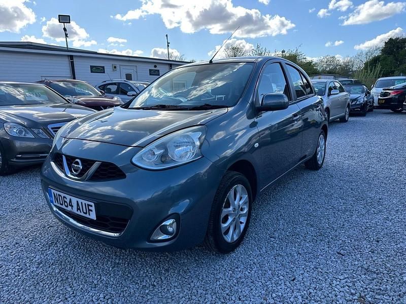 Begagnad Nissan Micra Acenta 80 HK (58 kW) 2014 Grå Halvkombi