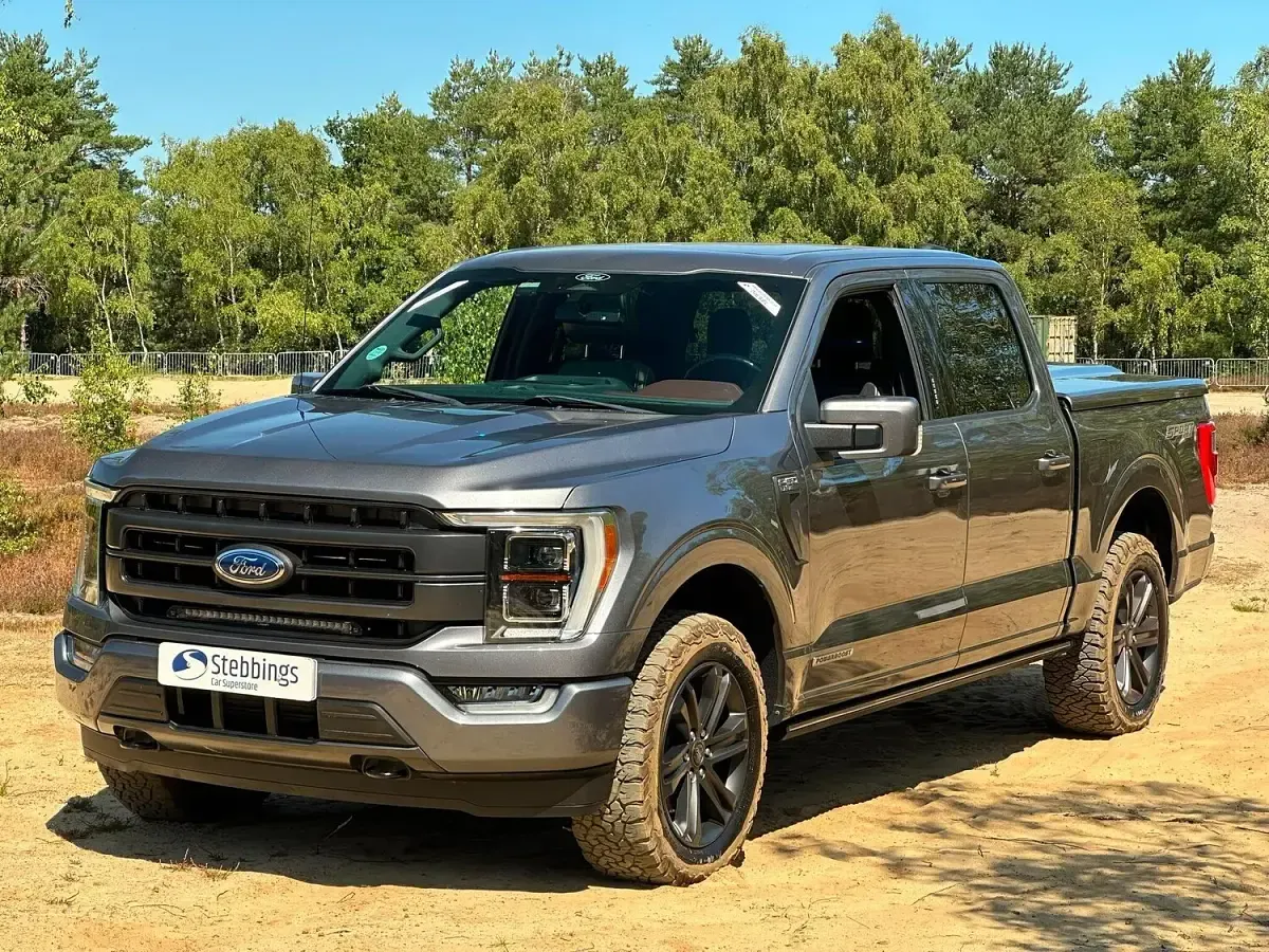 Used Ford F-150 Lariat 430 HP (316 kW) 2021 Grey Pickup