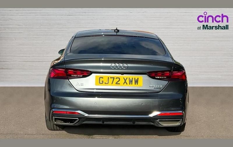 Used Audi A5 Sportback S-Line 204 HP (150 kW) 2022 Grey Hatchback