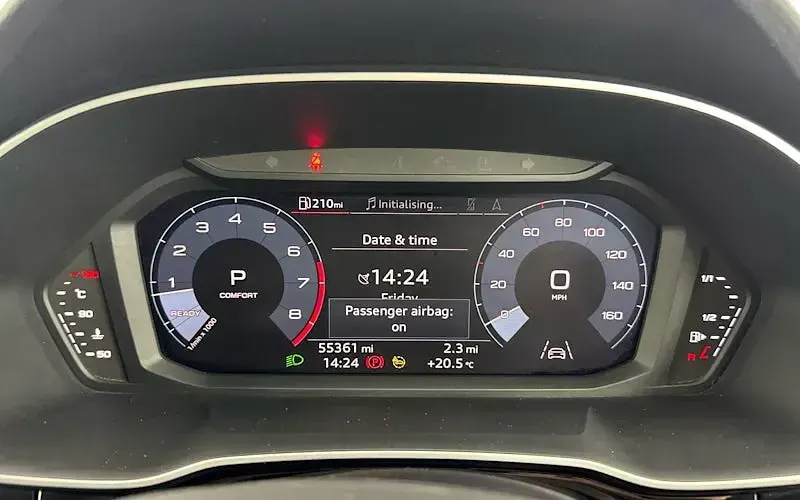 Used Audi Q3 Sportback Black Edition 150 HP (110 kW) 2021 Blue SUV
