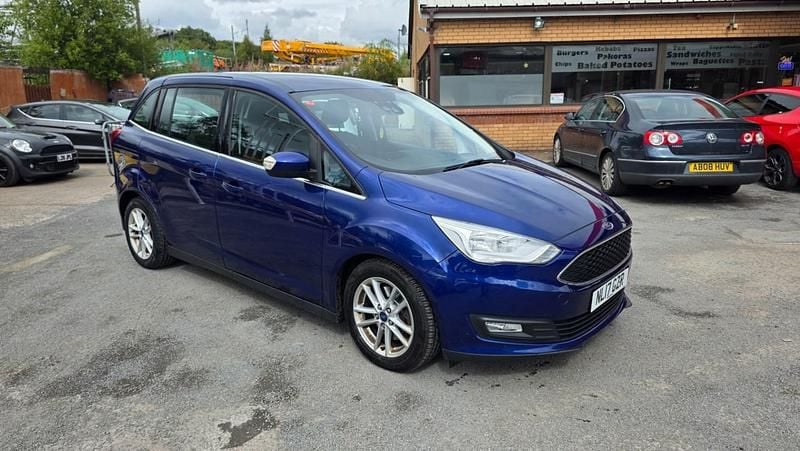 Blue Used 2017 Ford Grand C-Max Zetec MPV | £5,350 (Good price) - Image 1/4