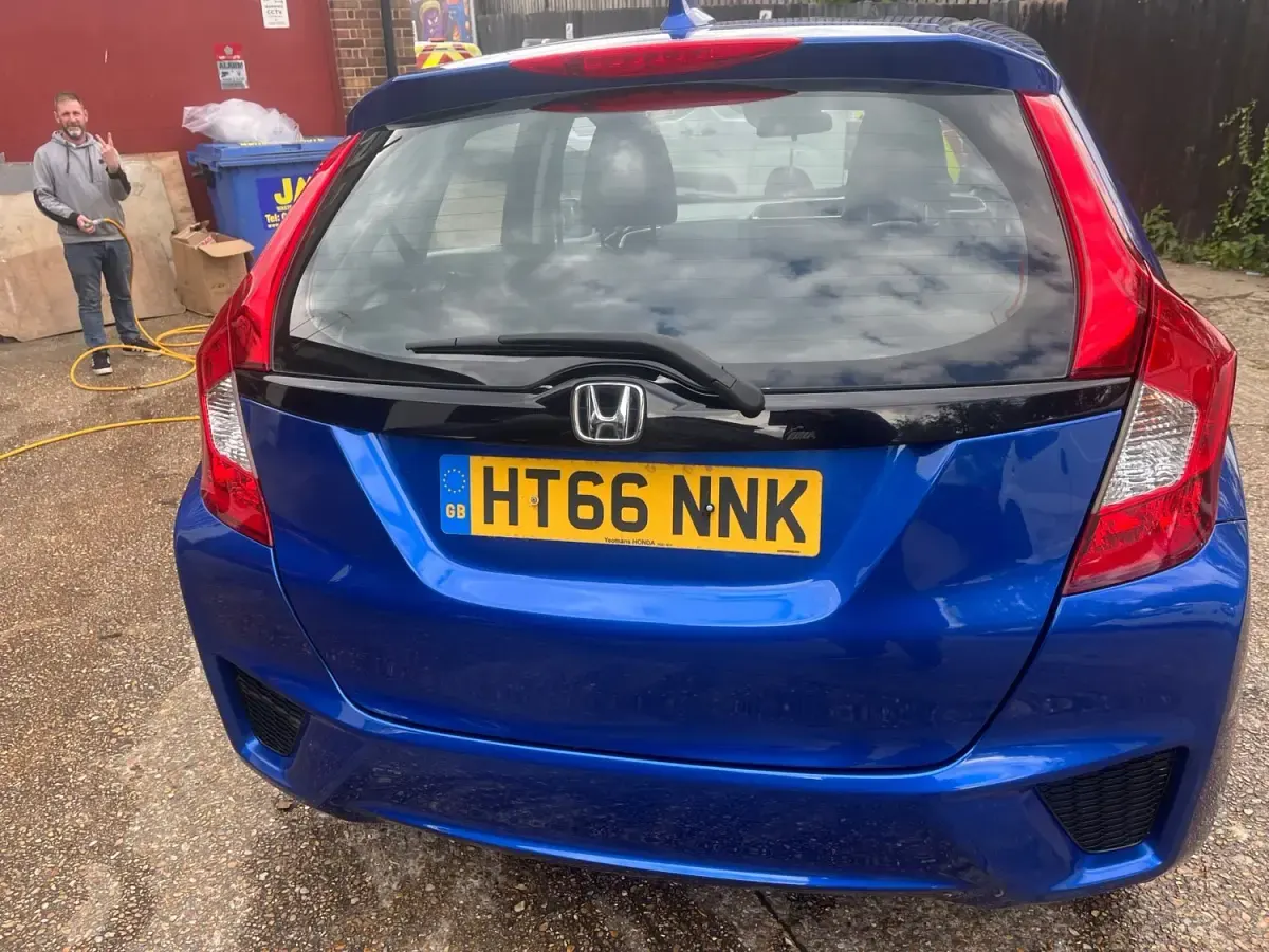 Używany Honda Jazz S 102 KM (75 kW) 2017 Niebieski Hatchback