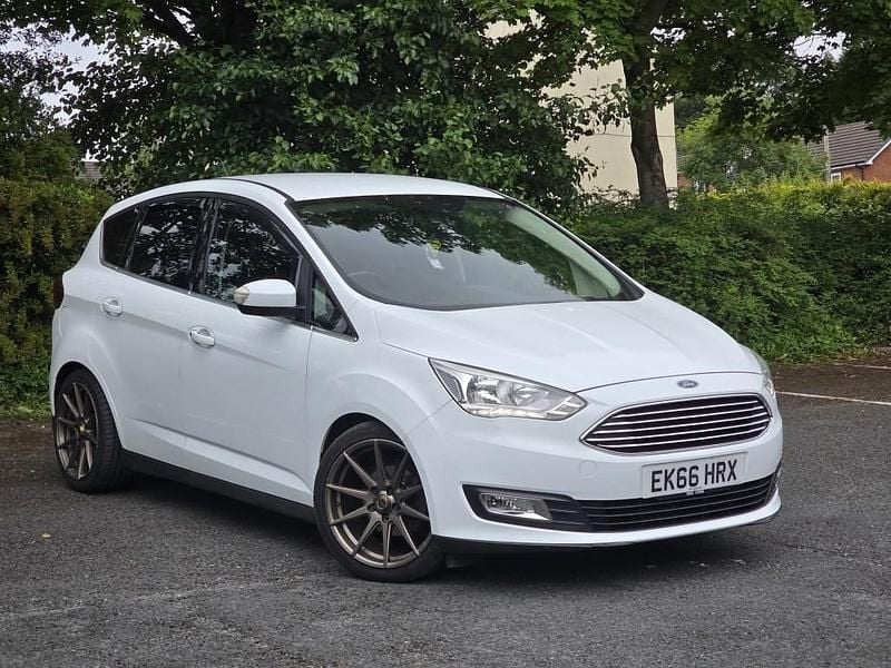 White Used 2016 Ford C-MAX Titanium MPV | £4,285 (Fair price) - Image 1/4